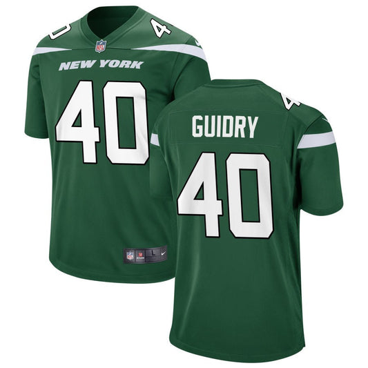 Javelin Guidry New York Jets Nike Game Jersey - Gotham Green