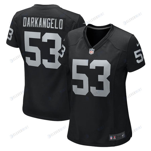 Isaac Darkangelo 53 Las Vegas Raiders Women Team Game Jersey - Black