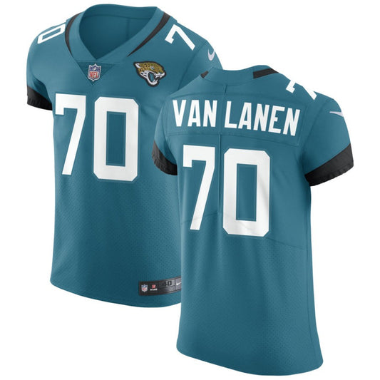 Cole Van Lanen Jacksonville Jaguars Nike Vapor Untouchable Elite Jersey - Teal