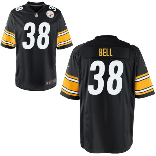 Greg Bell Pittsburgh Steelers Nike Youth Game Jersey - Black