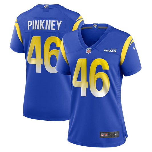 Jared Pinkney Los Angeles Rams Nike Women's Game Player Jersey - Royal