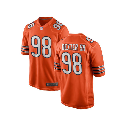 Gervon Dexter Sr Chicago Bears Nike Youth Alternate Game Jersey - Orange