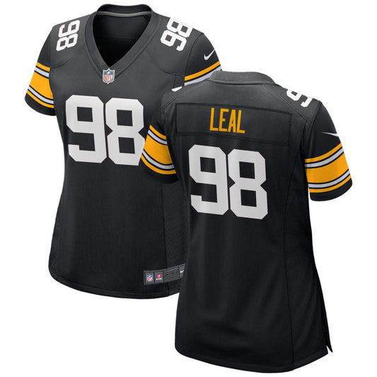 DeMarvin Leal Pittsburgh Steelers Nike Women's Alternate Game Jersey - Black