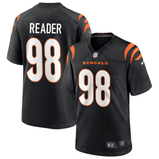 D.J. Reader Cincinnati Bengals Nike Youth Logo Game Jersey - Black
