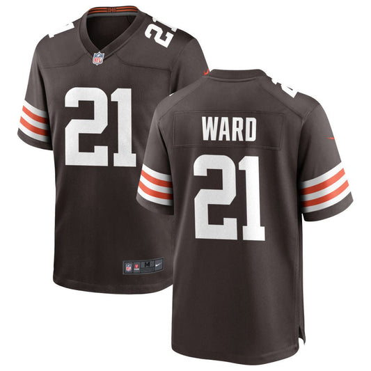 Denzel Ward Nike Cleveland Browns Game Jersey - Brown