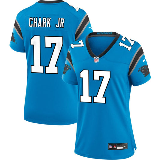 DJ Chark Jr  Carolina Panthers Nike Women's Alternate Game Jersey - Blue