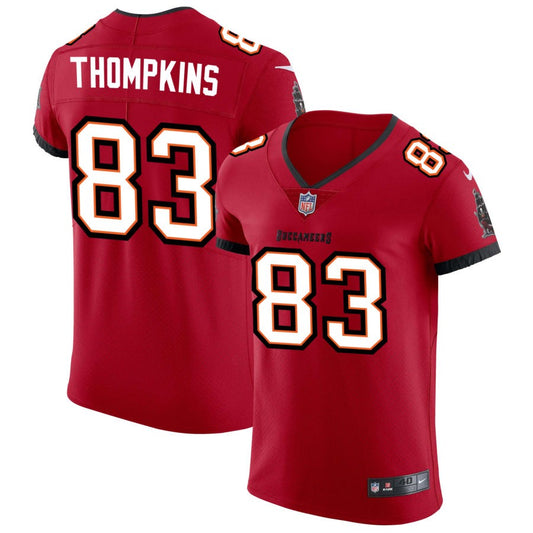 Deven Thompkins Tampa Bay Buccaneers Nike Vapor Elite Jersey - Red