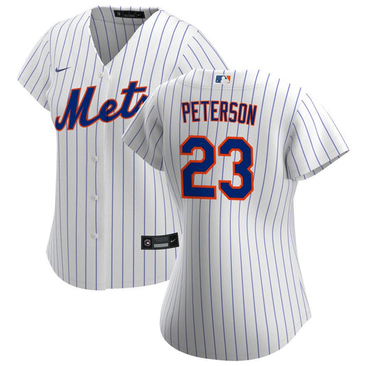 David Peterson New York Mets Nike Women's Home Replica Jersey - White