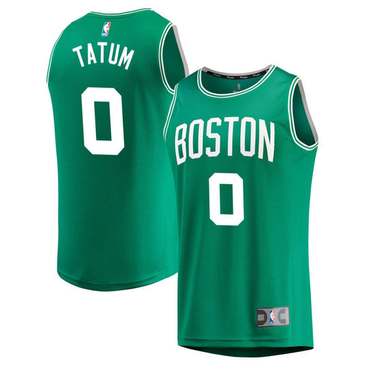 Jayson Tatum Boston Celtics Fanatics Branded Fast Break Replica Jersey Kelly Green - Icon Edition