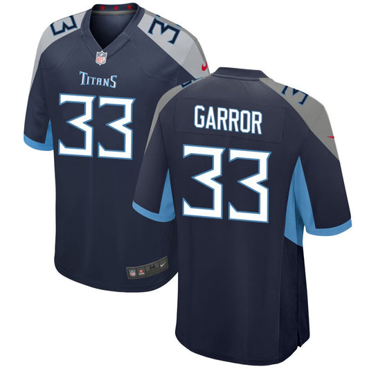Eric Garror Tennessee Titans Nike Jersey - Navy