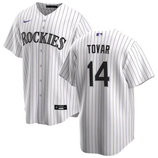 Ezequiel Tovar Colorado Rockies Nike Home Replica Jersey - White