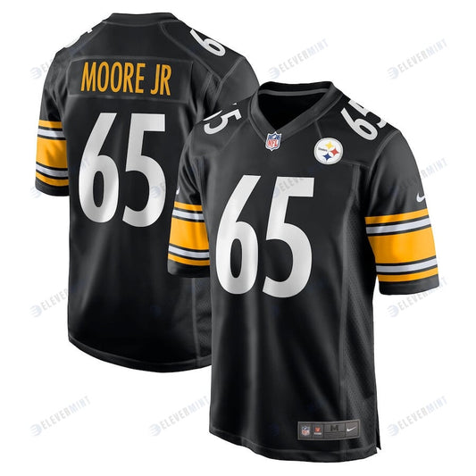 Dan Moore Jr. 65 Pittsburgh Steelers Men's Game Jersey - Black