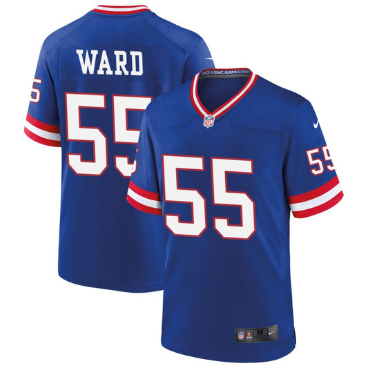 Jihad Ward New York Giants Nike Classic Game Jersey - Royal