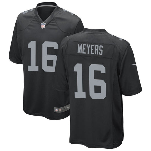 Jakobi Meyers Las Vegas Raiders Nike Game Jersey - Black