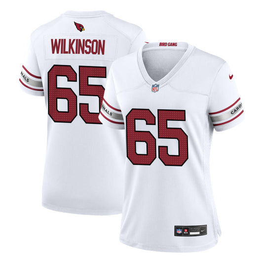 Elijah Wilkinson Arizona Cardinals Nike Women's Game Jersey - White