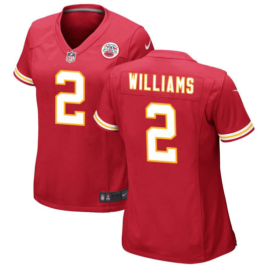 Joshua Williams Kansas City Chiefs Nike Women's Game Jersey - Red
