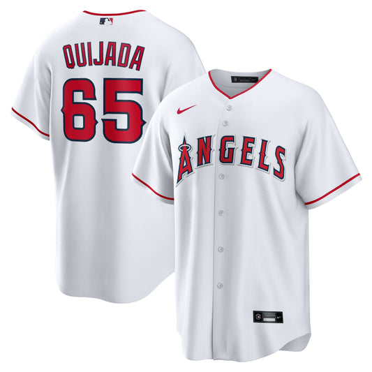 Jos?? Quijada Los Angeles Angels Nike Home  Replica Player Jersey - White