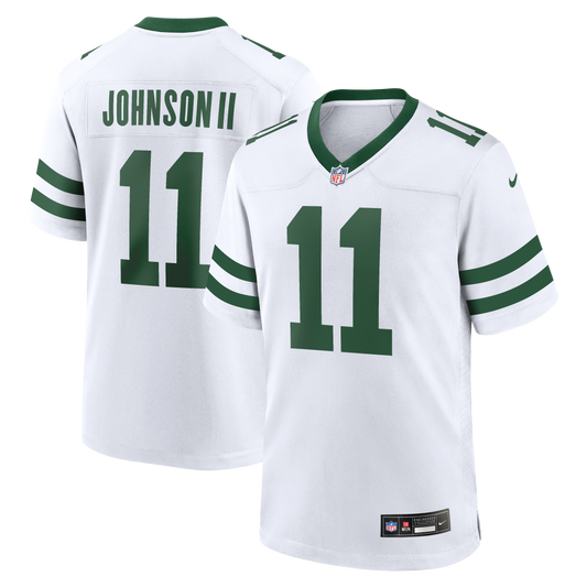 Jermaine Johnson II New York Jets Nike Alternate Game Jersey - Spotlight White