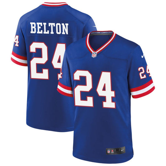 Dane Belton New York Giants Nike Classic Game Jersey - Royal