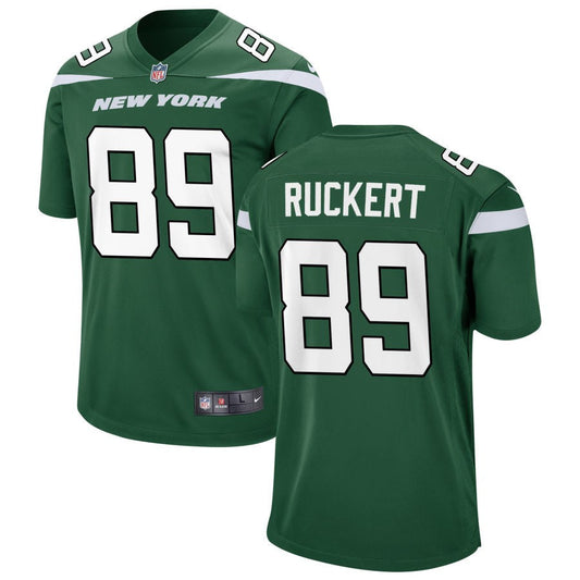 Jeremy Ruckert New York Jets Nike Youth Game Jersey - Gotham Green