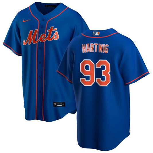 Grant Hartwig New York Mets Nike Alternate Replica Jersey - Royal