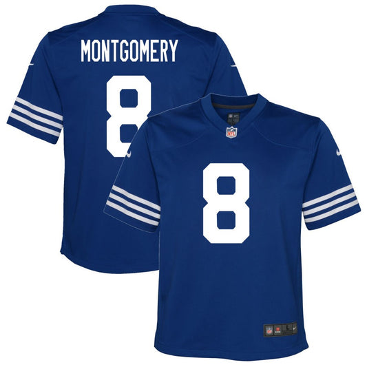 D.J. Montgomery Indianapolis Colts Nike Youth Alternate Game Jersey - Royal