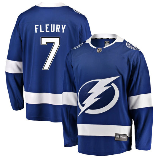 Haydn Fleury Tampa Bay Lightning Fanatics Branded Home Breakaway Jersey - Blue