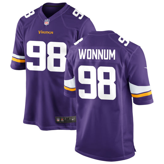 D.J. Wonnum Minnesota Vikings Nike Vapor Untouchable Elite Jersey - Purple