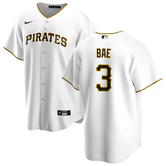 Ji Hwan Bae Pittsburgh Pirates Nike Home Replica Jersey - White