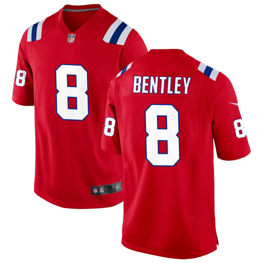 Ja'Whaun Bentley New England Patriots Nike Alternate Jersey - Red