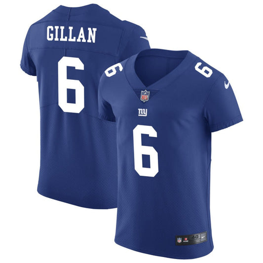 Jamie Gillan New York Giants Nike Vapor Untouchable Elite Jersey - Royal