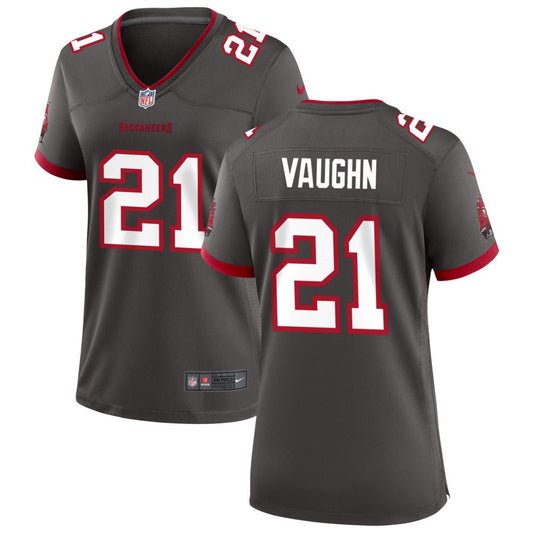 Ke'Shawn Vaughn Tampa Bay Buccaneers Nike Women's Alternate Game Jersey - Pewter