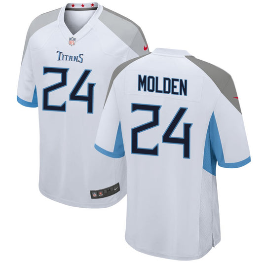 Elijah Molden Tennessee Titans Nike Game Jersey - White