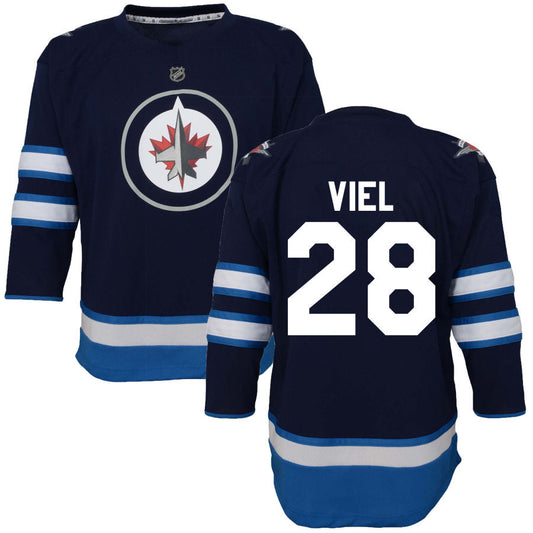 Jeffrey Viel Winnipeg Jets Toddler Home Replica Jersey - Navy