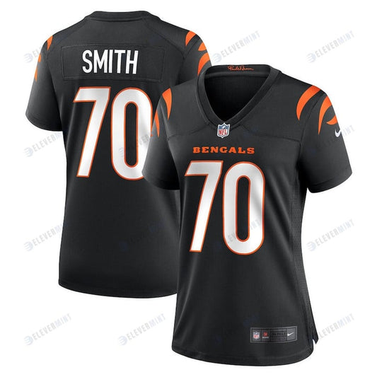 D'Ante Smith 70 Cincinnati Bengals Women's Game Jersey - Black