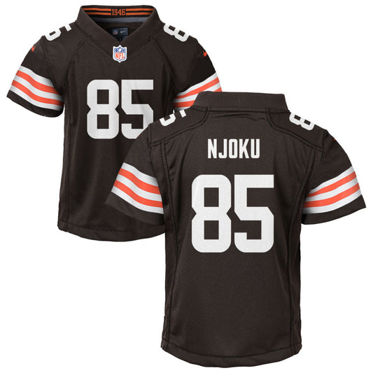 David Njoku Nike Cleveland Browns Youth Game Jersey - Brown