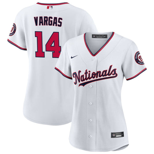 Ildemaro Vargas Washington Nationals Nike Women's Replica Jersey - White