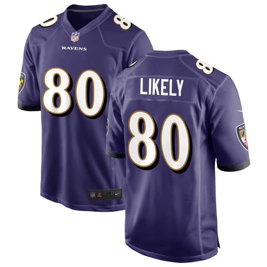 Isaiah Likely Baltimore Ravens Nike Game Jersey - White