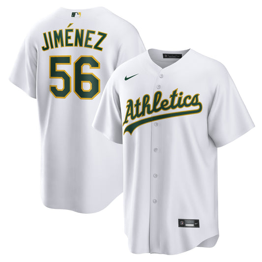 Dany Jim??nez Oakland Athletics Nike Home  Replica Player Jersey - White