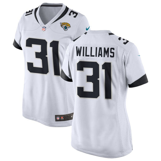 Darious Williams Jacksonville Jaguars Nike Women's Game Jersey - White