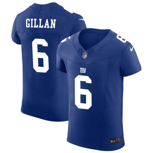 Jamie Gillan New York Giants Nike Vapor F.U.S.E. Elite Jersey - Royal
