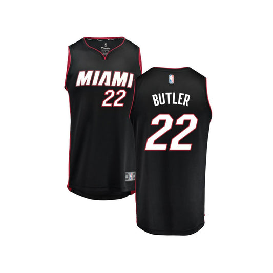 Jimmy Butler Miami Heat Fanatics Branded Youth Fast Break Replica Jersey Black - Icon Edition