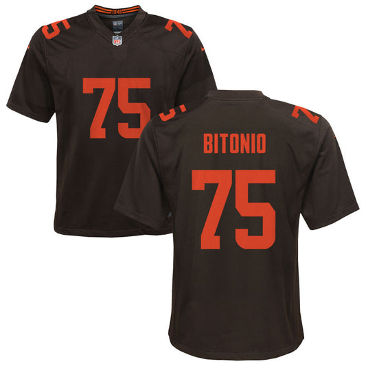 Joel Bitonio Cleveland Browns Nike Youth Alternate Game Jersey - Brown