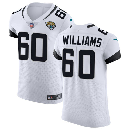 Darryl Williams Jacksonville Jaguars Nike Vapor Untouchable Elite Jersey - White