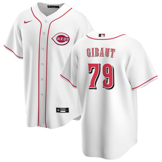 Ian Gibaut Cincinnati Reds Nike Home Replica Jersey - White