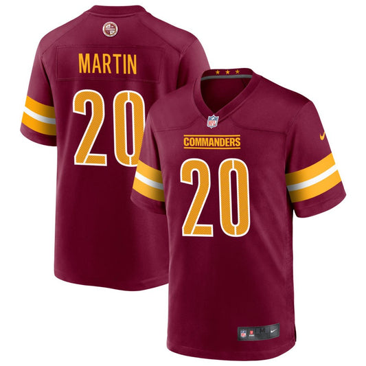 Jartavius Martin Washington Commanders Nike Game Player Jersey - Burgundy