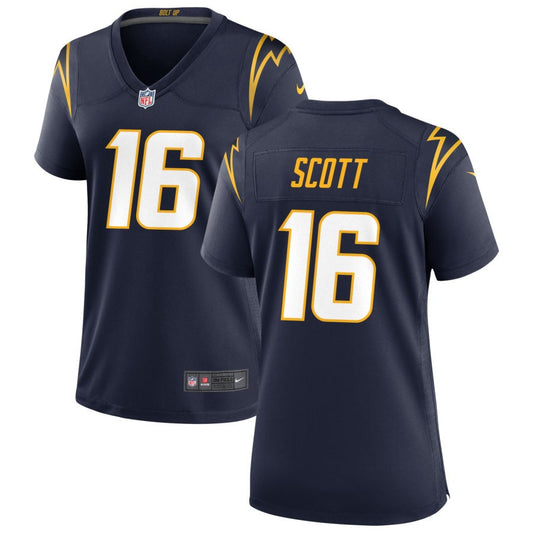 JK Scott Los Angeles Chargers Nike Women's Alternate Game Jersey - Navy