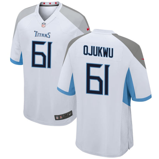 John Ojukwu Tennessee Titans Nike Game Jersey - White