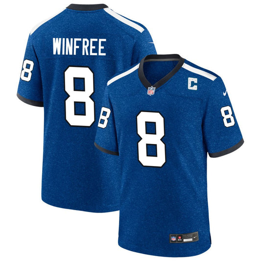 Juwann Winfree  Indiana Nights Indianapolis Colts Nike Alternate Game Jersey - Blue