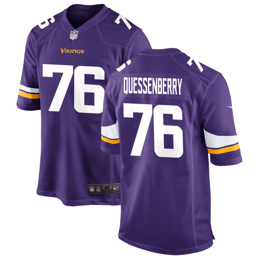 David Quessenberry Minnesota Vikings Nike Vapor Untouchable Elite Jersey - Purple